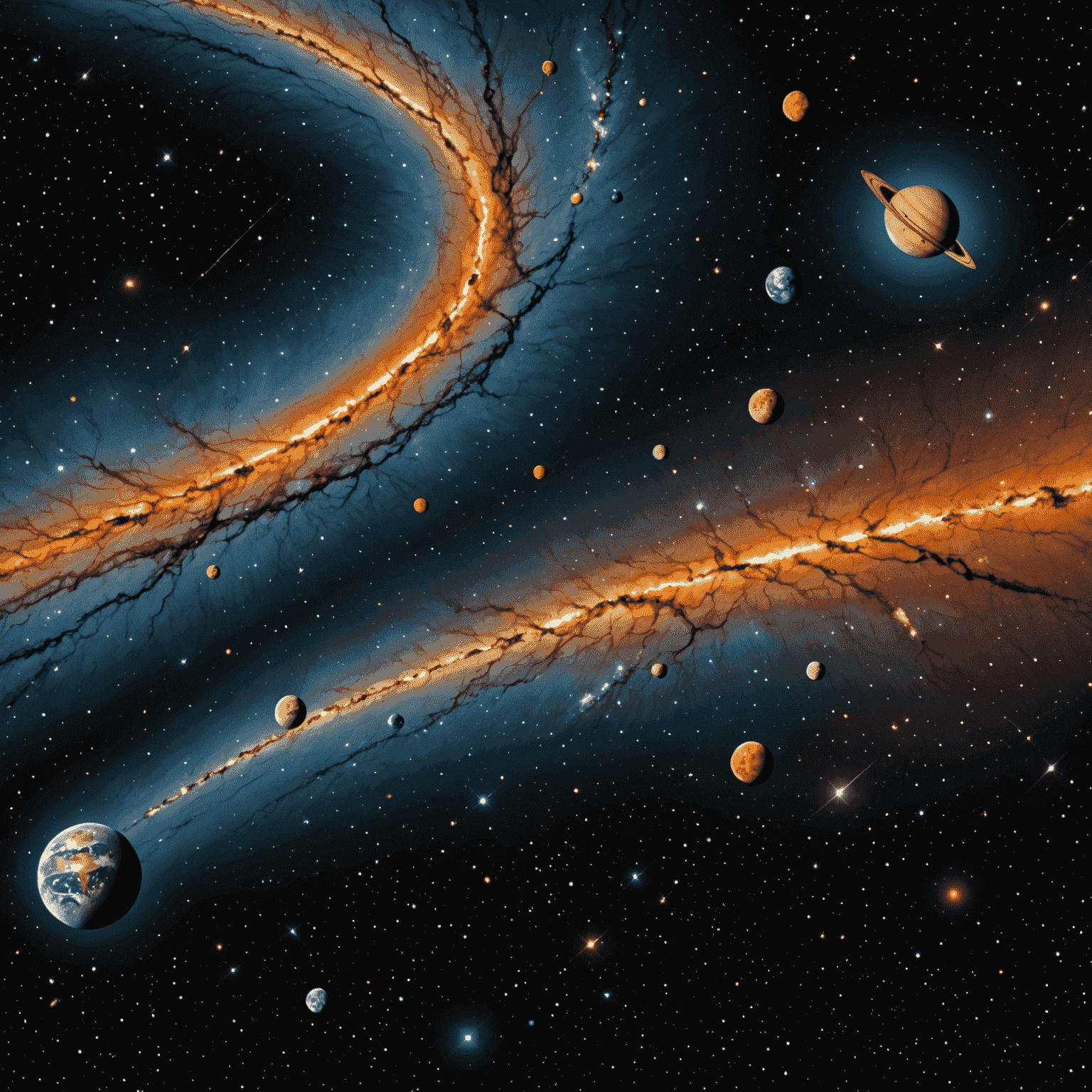 A Hertzsprung-Russell diagram showing stellar evolution with distance scales in parsecs